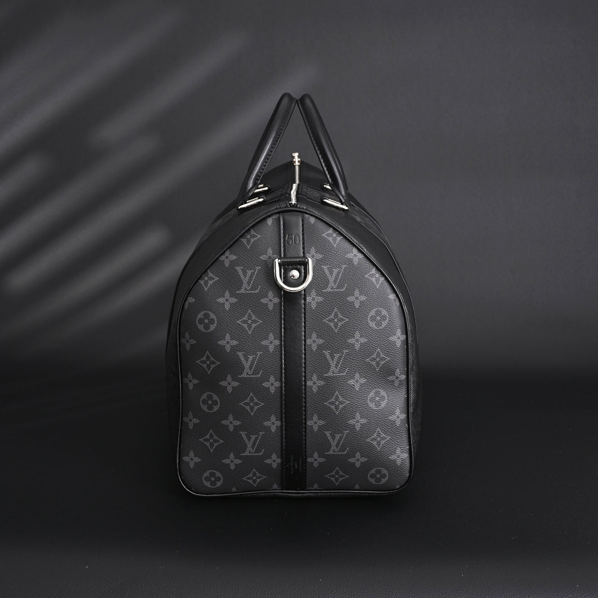 Louis Vuitton Keepall Bandoulière 50 – Monogram Eclipse Canvas Travel Bag