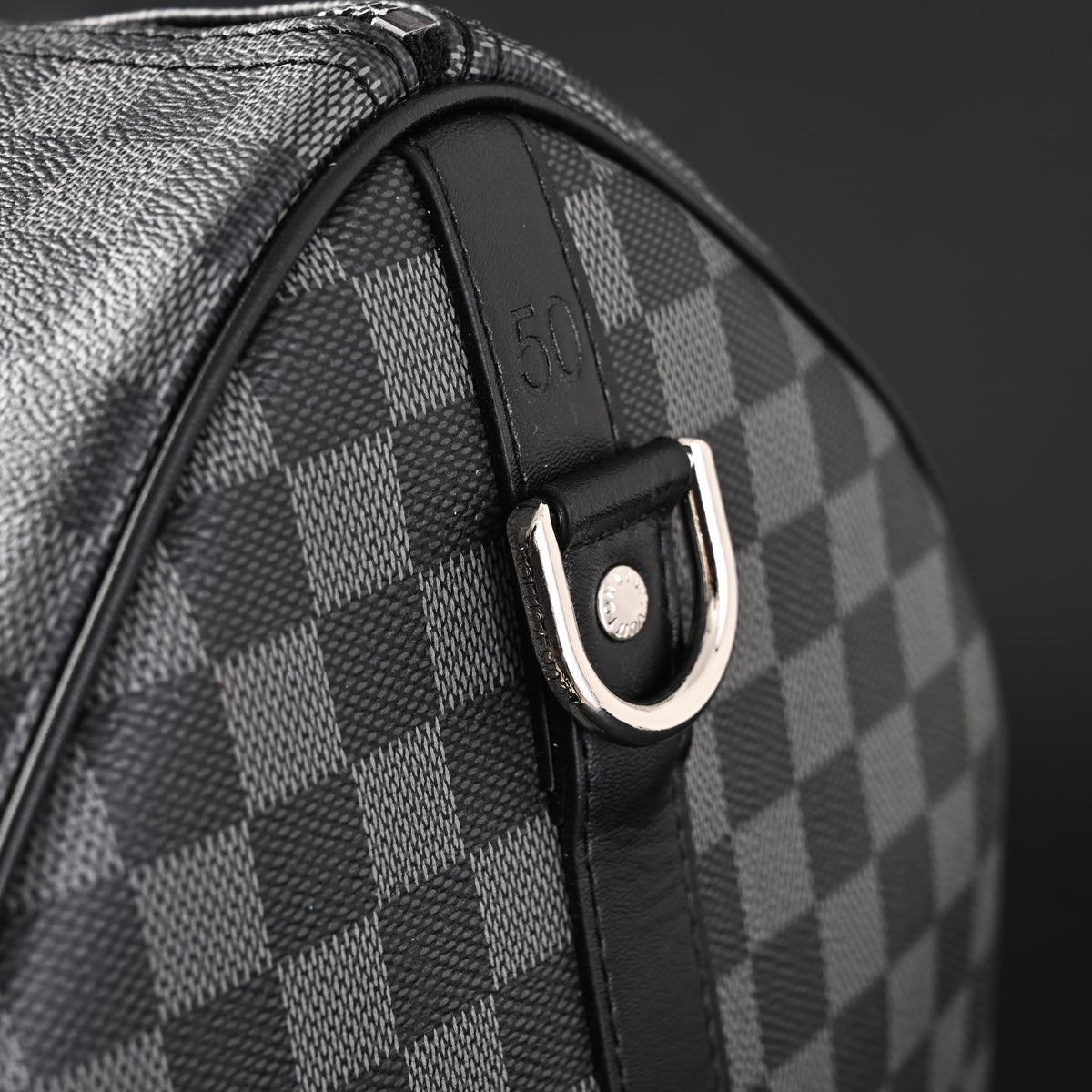 Louis Vuitton Keepall Bandoulière 45 Damier Graphite Canvas