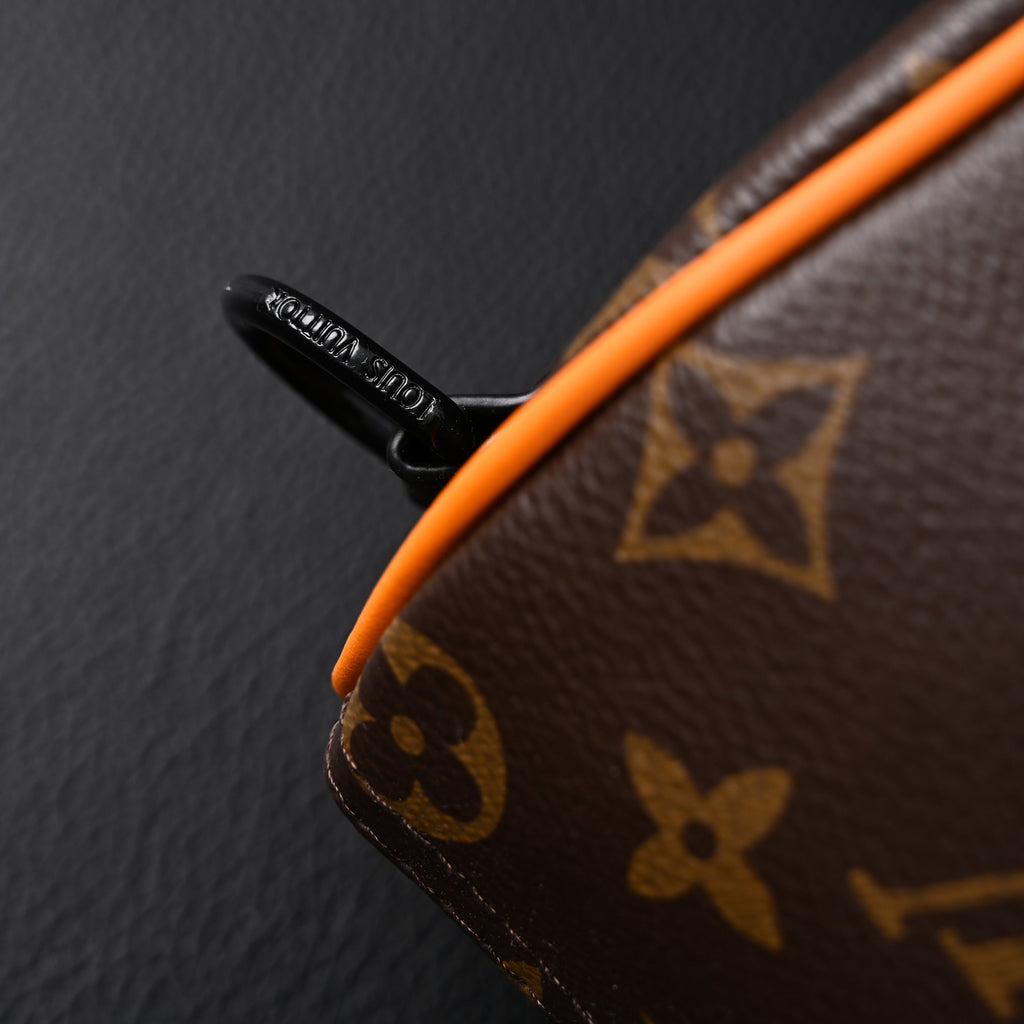 Louis Vuitton Keepall Bandoulière 50 – Monogram Canvas with Neon Orange Trim