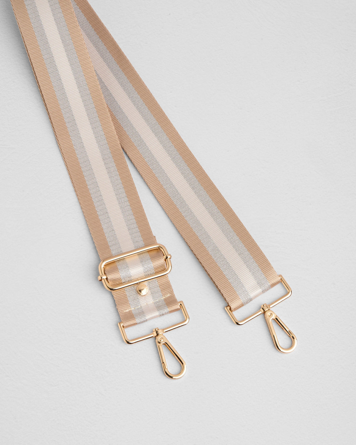 Strap Platinum & Silver Stripe