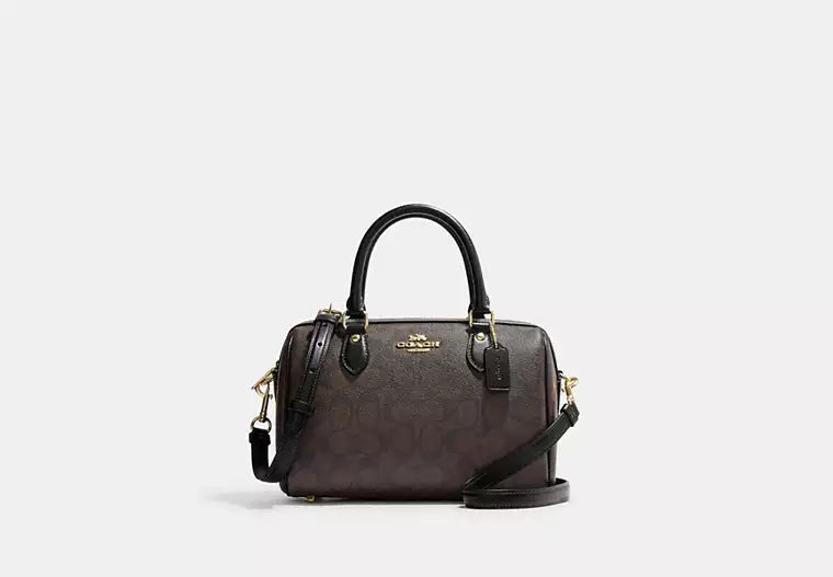 Rowan Satchel Bag In Signature Canvas