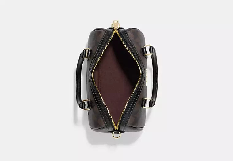Rowan Satchel Bag In Signature Canvas